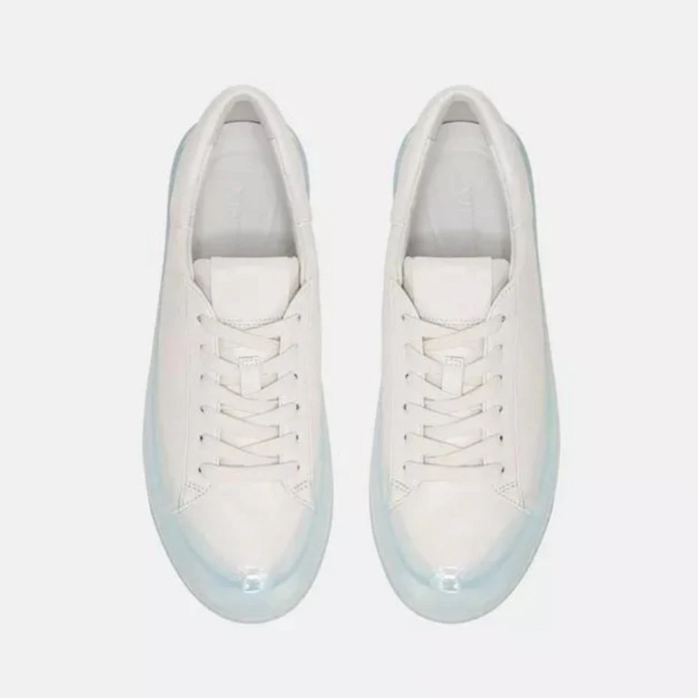 Vince Gabi Dipped Platform Sneakers - Blue Mist - Picture 2 of 3